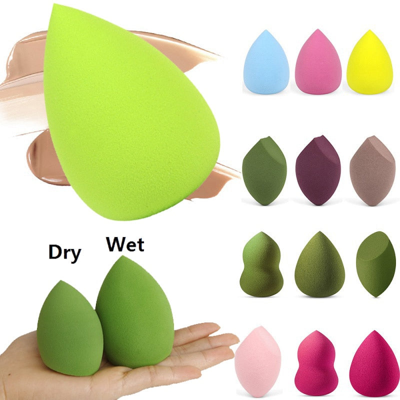 19 Colors Makeup Sponge Cosmetic Powder