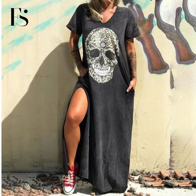 Female Loose Halter Neck Sleeveless Dress