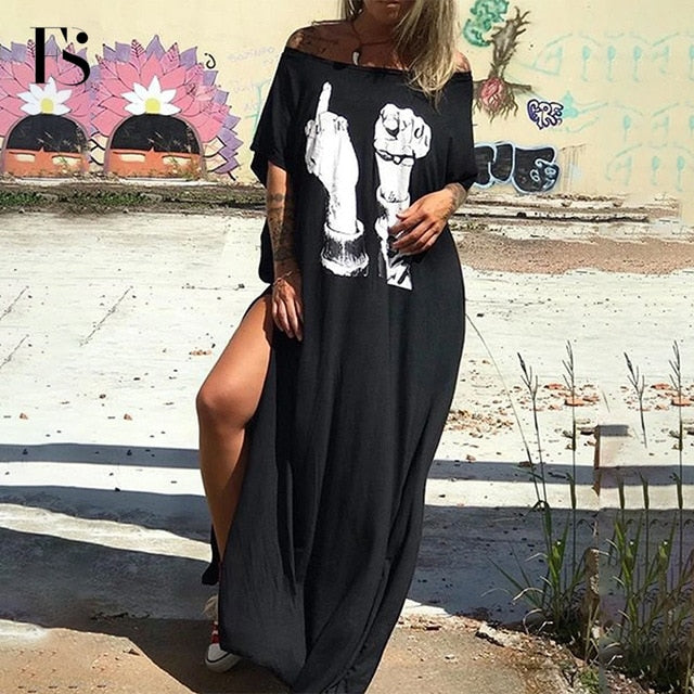 Female Loose Halter Neck Sleeveless Dress