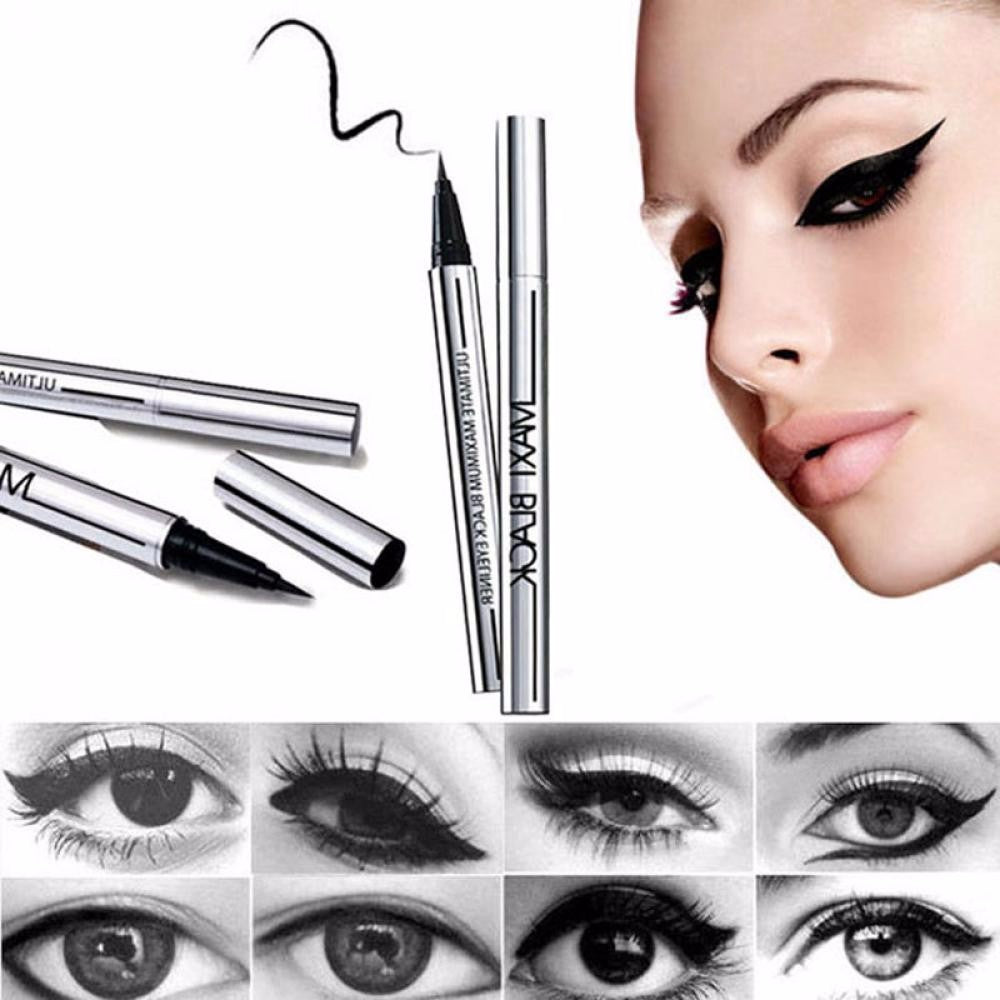 1PC Professional Women Ultimate Black Liquid Eyeliner Long-lasting Waterproof Quick-dry Eye Liner Pencil Pen Makeup Beauty Tools