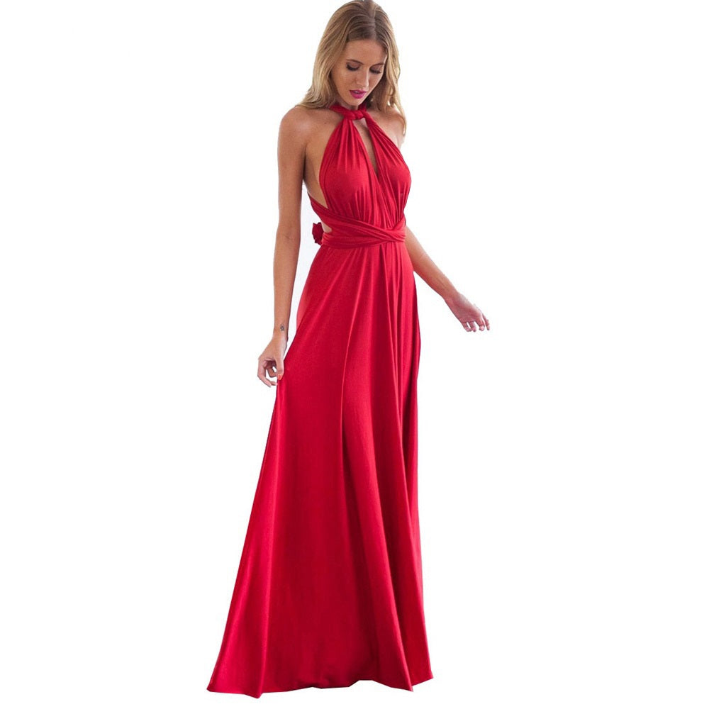 Sexy Women Multiway Wrap - Infinity Robe Longue