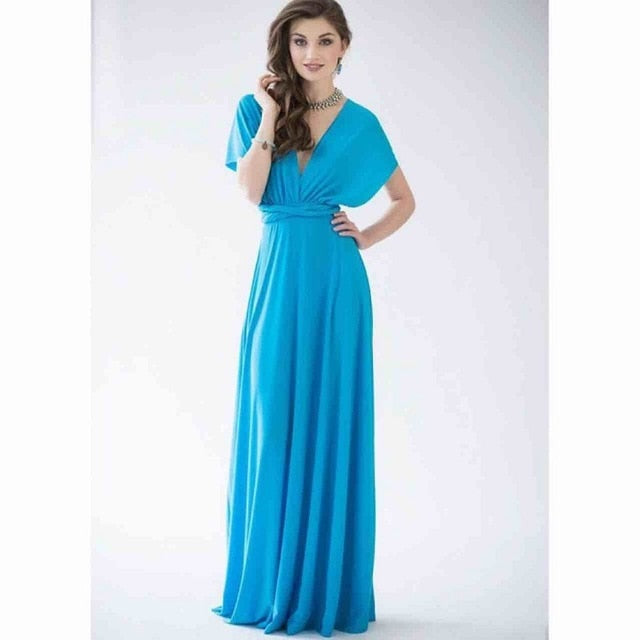 Sexy Women Multiway Wrap - Infinity Robe Longue