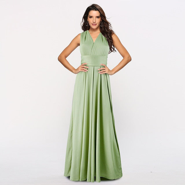 Sexy Women Multiway Wrap - Infinity Robe Longue