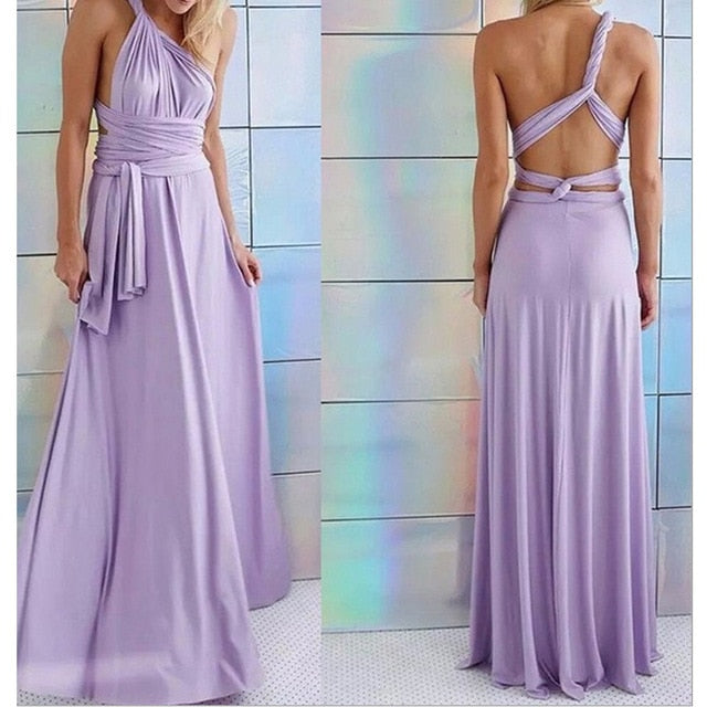 Sexy Women Multiway Wrap - Infinity Robe Longue
