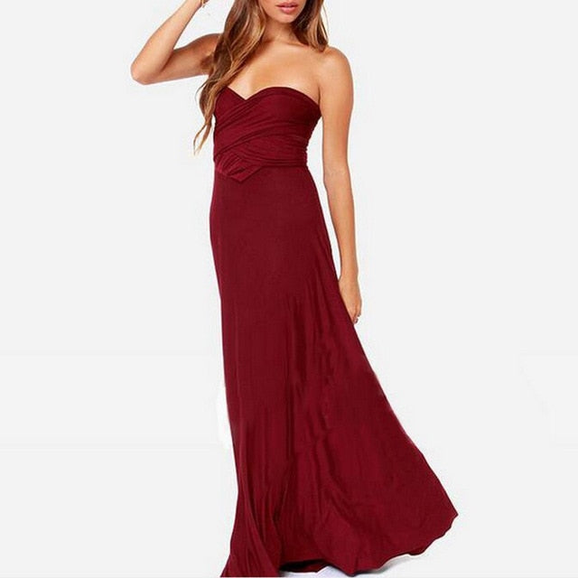 Sexy Women Multiway Wrap - Infinity Robe Longue