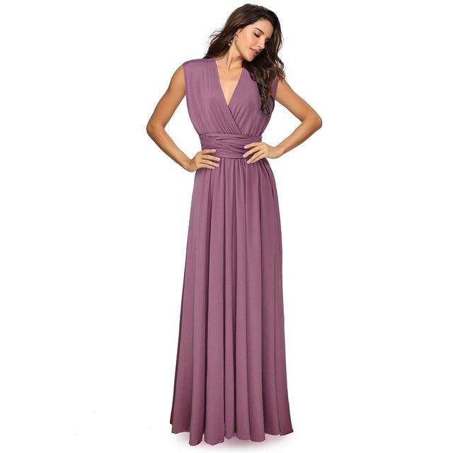 Sexy Women Multiway Wrap - Infinity Robe Longue